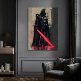 Obraz Darth Vader - Temná sila na plátne | 100% originál domaľovaný akrylom