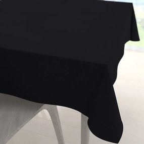 Biante Dekoračný štvorcový obrus BKS-410 Čierny 130x130 cm