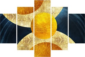 Obraz - Kruhy (150x105 cm)