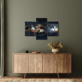 Obraz - Vesmír s hmlovinou (90x60 cm)