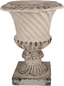 Béžový antik kvetináč v barokovom štýle Baroque - Ø 35*56 cm
