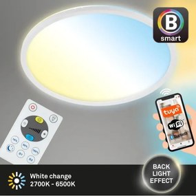 Briloner 7058-016 - LED Stmievateľné svietidlo SLIM LED/18W/230V Wi-Fi Tuya + DO