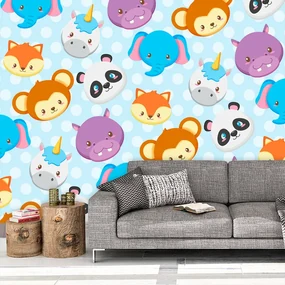 Sablio Tapeta Zoo pre deti - 125x75 cm