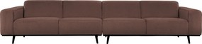 BePurehome Statement XL 372 cm latková sedačka - Hnedá