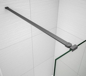 Polysan Polysan, ESCA GUN METAL jednodielna sprchová zástena do priestoru, Marron, 1200 mm, ES1512-12