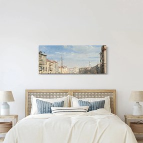Obraz - Richard Parkes Bonington, The Grand Canal, reprodukcia (120x50 cm)