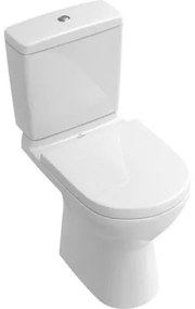 Villeroy & Boch WC s hlbokým splachovaním O.Novo DirectFlush pre kombinované WC s otvoreným splachovacím kruhom biele stojace bez splachovacej nádržky 5661RO01