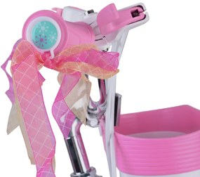 Detský bicykel 14" Little Swan RoyalBaby RB14-18 - ružový