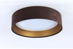 LED Stmievateľné stropné svietidlo SMART GALAXY LED/24W/230V hnedá/zlatá + DO