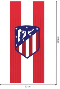 Textilná nálepka na stenu "Atlético Madrid"