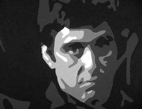 Ručne maľovaný POP Art obraz AL PACINO | rôzne rozmery