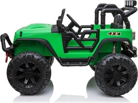 LEAN CARS Autobatéria Jeep JC666 Green