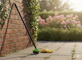 Garden Line 3-v-1 teleskopická kefa na burinu/dlažobné kamene