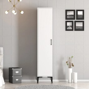 Šatníková skriňa Kiara S (biela). Akcia -10%. Vlastná spoľahlivá doprava až k Vám domov. 1088411