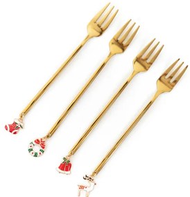 Súprava dezertných vidličiek BLANE 4 ks XM22 831268