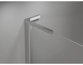 Mexen Mist-H L, 1-krídlové sprchové dvere ľavé 70 cm, číre sklo, chrómový profil, 8A5L-070-000-01-00-L