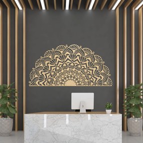 SENTOP | Luxusný drevený obraz mandaly - Elegantná nástenná dekorácia I SENTOP PR0371