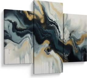 Obraz - Mramorovaná kresba (90x60 cm)