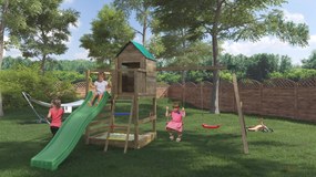 Marimex | Detské ihrisko Marimex Play Basic 007 + zelená šmykľavka | 11640446