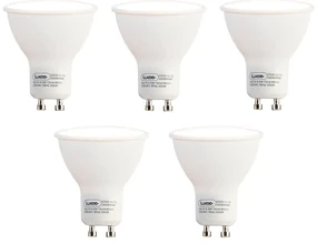 Sada 5 LED žiaroviek GU10 8,5 W 950 lm 3000 K