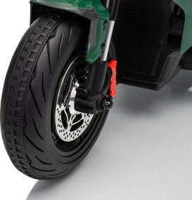Detská elektrická motorka Ducati Diavel x Bentley Green