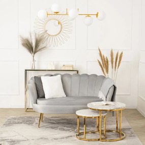 PROXIMA.store - Elegantná pohovka Zendaya FARBA: sivá