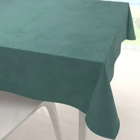 Biante Zamatový štvorcový obrus Velvet Prémium SVP-022 Ľadovo zelený 40x40 cm