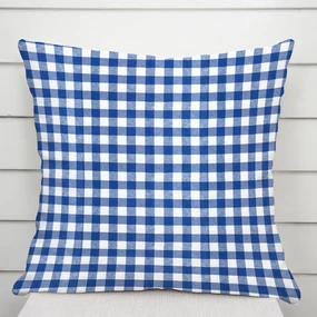 Biante Dekoračná obliečka na vankúš Rebeka RE-008 Modro-biela kocka stredná 40 x 60 cm