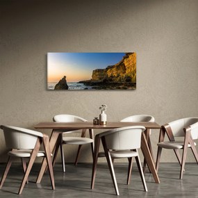 Obraz - morský útes (120x50 cm)
