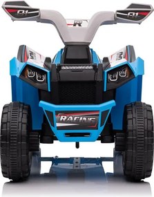 LEAN CARS Modrá batériová štvorkolka XMX630T s prívesom