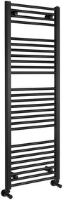 Aqualine Aqualine, DIRECT vykurovacie teleso s bočným pripojením 450x1320 mm, čierna matná, ILR34B