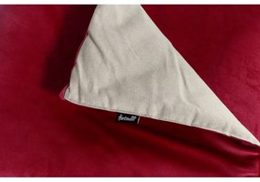 Červená prikrývka Hartman Jolie, 130 x 170 cm