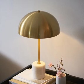 Endon 114210 - Stolná lampa BERTOIA 1xE14/7W/230V mosadz