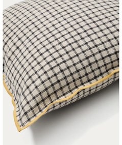 Obliečka na vankúš s prímesou ľanu 45x45 cm Airi – Kave Home