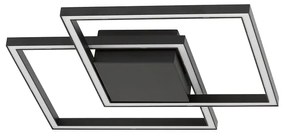 LED stropné svietidlo Bilbao 46 čierne