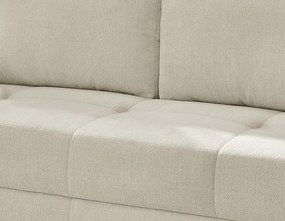 Rozkladacia pohovka na spanie Calli, béžová látka