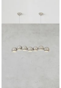 Markslöjd 108914 - Závesný luster na lanku CUPOLO 7xE14/40W/230V sivá