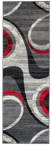 Kusový koberec PP Rex šedý atyp 70x150cm