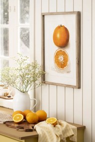 IB LAURSEN Obraz v rámé Citrus Fruits 45 x 60 cm Pomeranč