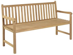 vidaXL Záhradná lavička 150 cm, tíkové drevo