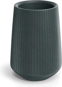 Plastový květináč COROS BOWL HIGH 40 cm grafitový