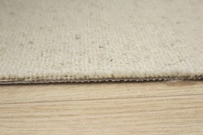 Avanti, Metrážny koberec Dublin 202 biely, na mieru, šíře 4m,5m, biela, ab (mriežka), detská izba