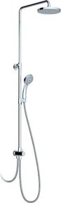 Sprchový systém Ravak DS090.00 bez batérie strieborná X07P232