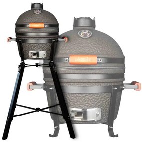 keramický gril kamado Dellinger Smoke&Fire MINIMAX 16" Black Lava