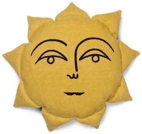 Detský vankúš Sun – žltý