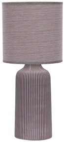 ONLI ONLI - Stolná lampa SHELLY 1xE27/22W/230V hnedá 45 cm OL0213