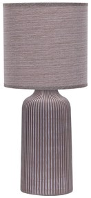 ONLI - Stolná lampa SHELLY 1xE27/22W/230V hnedá 45 cm
