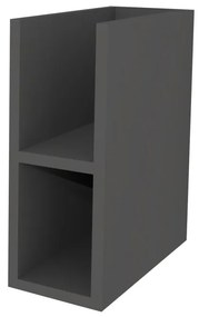 Mereo, Mereo Aira, kúpeľňová skrinka 20 cm, spodná, Multidecor, Šedá diamant, MER-CN797SSEDD