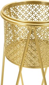 Sada 2 ks stojanů na květiny Nat B zlatá