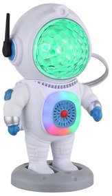 Globo 28084 - LED RGB stolná lampa COSMO LED/6W/5V astronaut biela